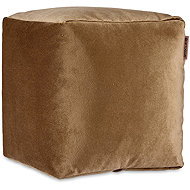Giftdecor Velvet stool, 30 × 30 cm, brown - Ottoman