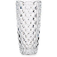 Giftdecor Carved glass vase, 19,5 cm, pattern 2 - Vase