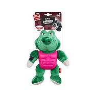 GiGwi Plush armoured alligator toy - Dog Toy