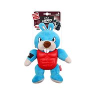 GiGwi Plush Armored Rabbit Toy - Dog Toy