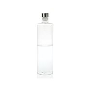 Andrea House with stopper, transparent / silver - Drinking Bottle