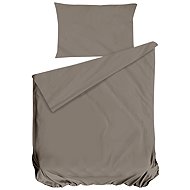 Gipetex percale bed linen Tortora 140 × 200 / 70 × 90 cm - Bed Linen