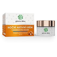 Night active cream with almond oil - Eye Cream