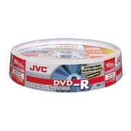 JVC DVD-R Archival Scratch-Proof 4.7GB 16x 10ks spindle box - Media