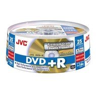JVC DVD+R Premium 4.7GB 16x 25ks spindle box - Media