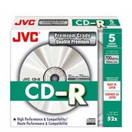 JVC CD-R Premium 700MB 52x 5pcs box - Media
