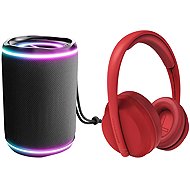 Energy Sistem Urban Box Supernova Black + Headphones Hoshi Eco Red - Set