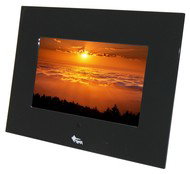 7" LCD MANTA Photo Frame černý (black), 1440x234, přehrává MP3, DivX, XviD, MPEG 4, čtečka 4v1 + USB - Digitální fotorámeček