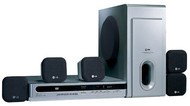 LG LH-T6240 černo-stříbrný (black-silver) - set pro domácí kino, DVD+MP3 externí, DD decoder, FM tun - -
