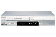 Hitachi DV-PF7E stříbrný (silver) combo VHS/ DVD, CD, MP3, JPEG přehrávač, DO - -
