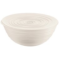 GLASSOR Large Salad Bowl, White - Small Bowl