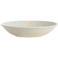 GLASSOR Ceramic Deep Plate, Beige - Plate