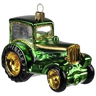 Vánoční dekorace traktor zelený - Vánoční ozdoby