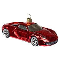 Auto sporťák červený - Vánoční ozdoby