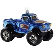 Vánoční dekorace monster Truck modrý - Vánoční ozdoby