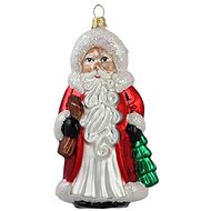 Santa se stromkem a pytlem - Vánoční ozdoby