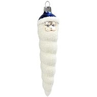 Santa dlouhý vous s modrou čepicí - Vánoční ozdoby