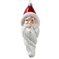 Vánoční figurka Santa s vousem - Vánoční ozdoby