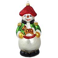 Vánoční figurka sněhulák pirát - Vánoční ozdoby