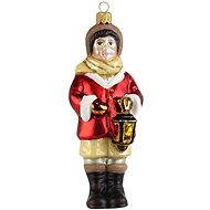 Vánoční figurka panáček s lucernou - Vánoční ozdoby