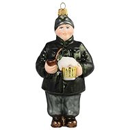 Skleněná figurka Švejk - Vánoční ozdoby