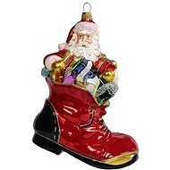 Vánoční figurka Santa v botě - Vánoční ozdoby