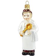 Vánoční figurka kuchařka - Vánoční ozdoby