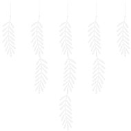 Paper garland twigs white - Garland