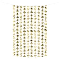 Golden floral curtain - Garland