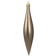 Vánoční raketa hnědá dekor - Vánoční ozdoby