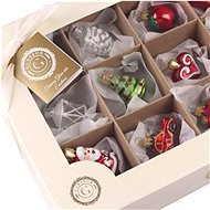 Vánoční set 12 mini ozdob - Vánoční ozdoby