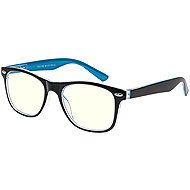 GLASSA Blue Light Blocking Glasses PCG 032, +1.50 dio, black/blue - Glasses