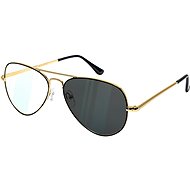 GLASSA self-darkening distance glasses G 1251, -3,00 dio, black/gold - Glasses