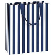 STEWO Gift bag - with stripes, blue, 21 × 18 cm - Gift Bag