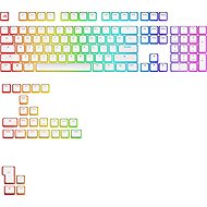 Glorious Aura V3 Keycaps White - Retail - US - Replacement Keys