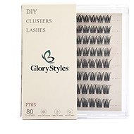 GloryStyles Segment lashes FT03 multipack - Adhesive Eyelashes
