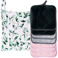 GloryStyles Make-up Removing Cloths Set with Pouch, 7 pcs - Makeup Remover Pads