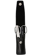 Globos Travel leather manicure set 105-86 black - Manicure Set