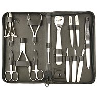 Globos Leather manicure and pedicure set 1223-76 black - Manicure Set