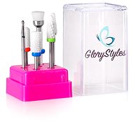 GloryStyles Ceramic Nail Cutter Set 7pcs - Nail Drill Bit Set