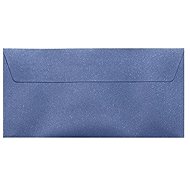 GALERIA PAPIERU Mika DL, 120 g/m2, blau mit Glitter - 10er-Pack - Briefumschlag