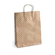 PAPER GALLERY XL, gold dots - pack of 5 - Gift Bag