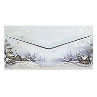 PAPER GALLERY Pearl DL motif winter - pack 10 pcs - Cash Envelope