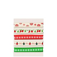 GALERIA PAPER decorative, set no. 2, Christmas motif, 5 pcs x 1 m - Ribbon