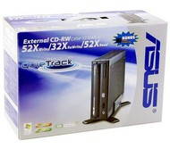 CDWR ASUS CRW-5232AS-U černá (black) 52/32/52 USB2.0, externí, retail - -