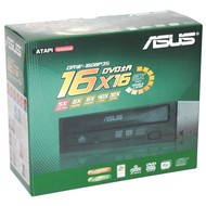 ASUS DRW-1608P3S, černá (black), DVR±R 16x, DVD+R9 8x, DVD-R DL 8x, DVD+RW 8x, DVD-RW 6x, DVD-RAM 5x - DVD Burner