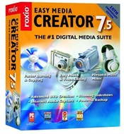 Roxio Easy Media Creator 7.5 Retail - -