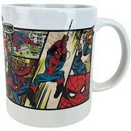 PYRAMID POSTERS Marvel Spiderman: Retro Spiderman Panels - ceramic mug - Mug