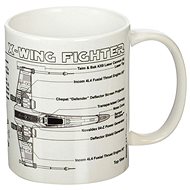 PYRAMID POSTERS Star Wars: X-Wing Fighter Sketch - ceramic mug - Mug