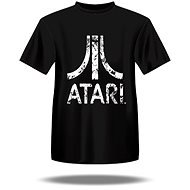 Tričko Atari, T-Shirt  Distressed Logo L - Tričko